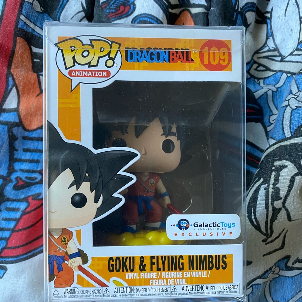 Goku flying Nimbus